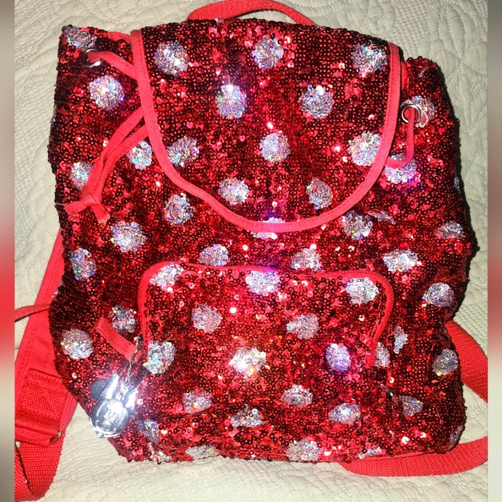 Minnie Mouse Disney Sequin Backpack